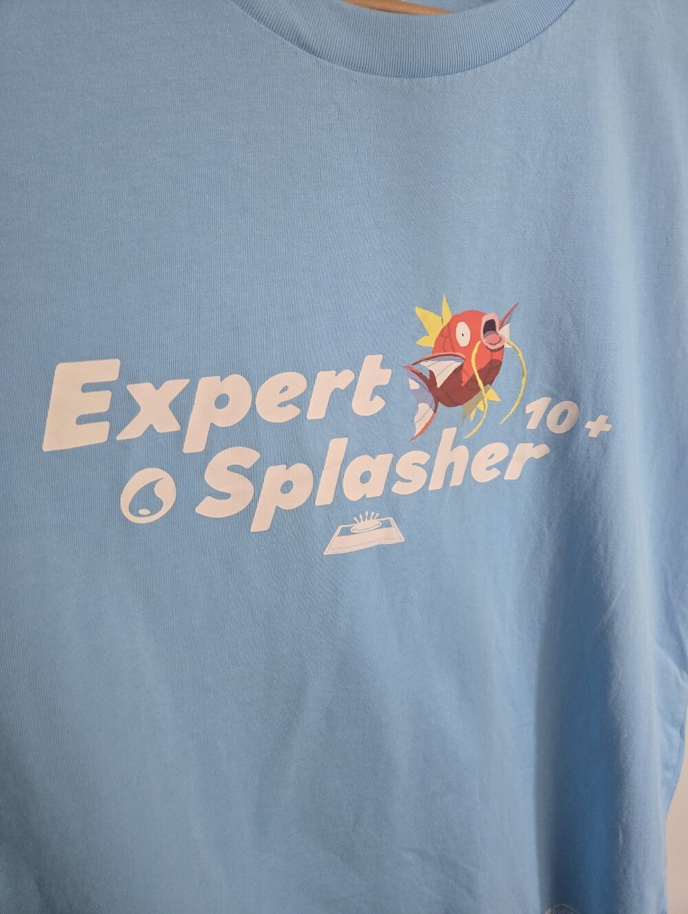 UNIQLO 'Pokémon Expert Splasher' Graphic Tee - Light Blue - Picture 3 of 8